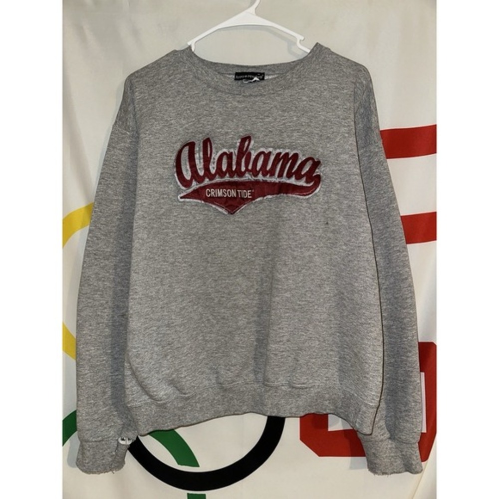 Jones Mitchell Alabama Crimson Tide Sweatshirt Medium Crewneck Football Vintage‎